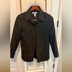 Old Navy Charcoal Women's Pea Coat